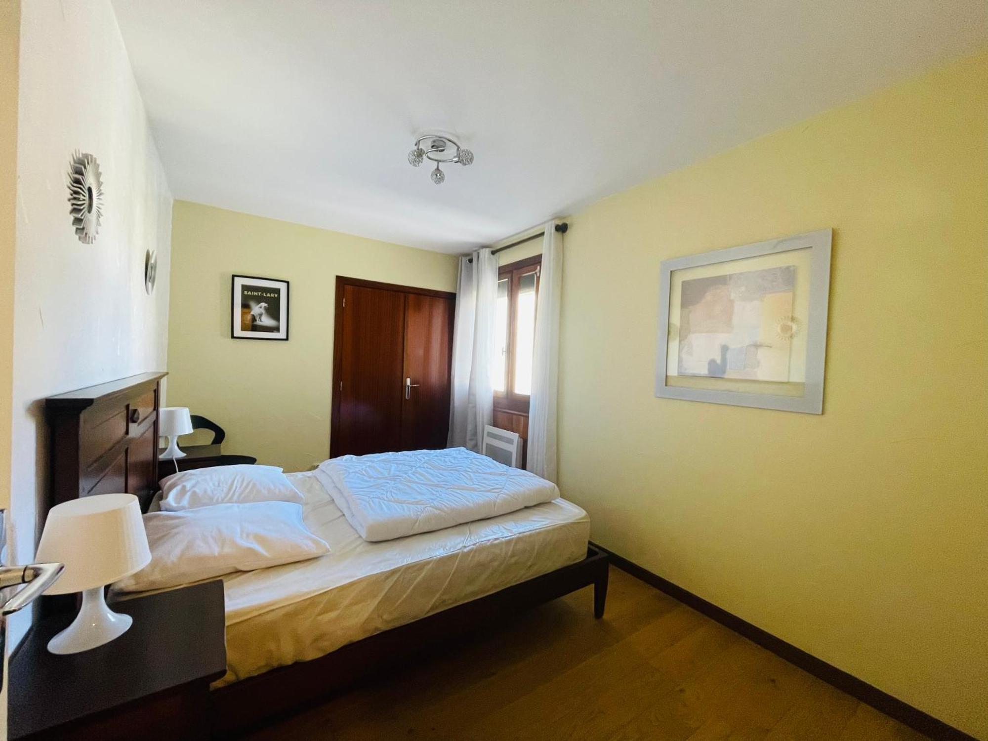 Appartement 58 M2 Avec Piscine Interieure Vue Montagne Centre Village , Parking Prive Saint-Lary-Soulan Exteriér fotografie